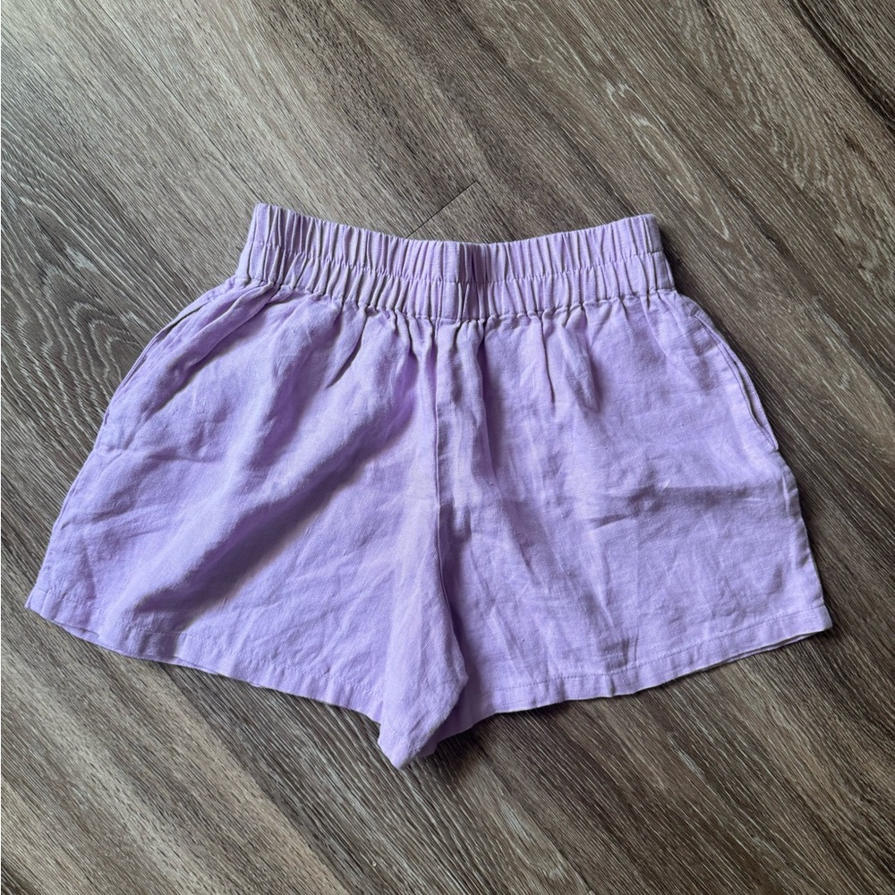 ISLA Elastic Linen Shorts
